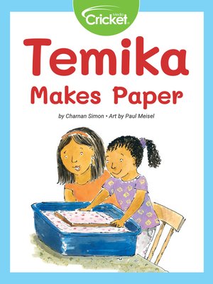 cover image of Temika Makes Paper